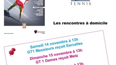 Tennis – Championnat de France 1ère division Dames et Messieurs : le programme de Grenoble